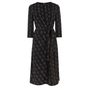 warehouse snake print dress